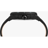 Timex Men's Watch - Expedition Solar Black Dial Resin Case Leather Strap | TW4B147009J ,