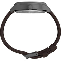 Timex Men's Watch - Expedition Field Gunmetal Case Brown Fabric Strap | TW4B309009J ,