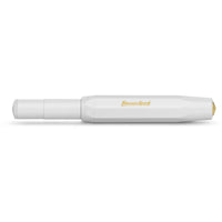 Kaweco Fountain Pen - Classic Sport White Finish Plastic Barrel Fine Nib | 10000006 ,