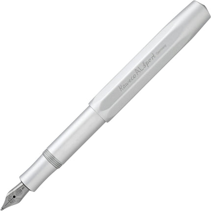 Kaweco Fountain Pen - AL Sport Silver Aluminum Barrel, Extra Broad (BB) | 10000426 ,