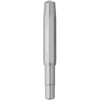 Kaweco Fountain Pen - AL Sport Raw Aluminum Barrel, Extra Broad Steel Nib | 10000631 ,