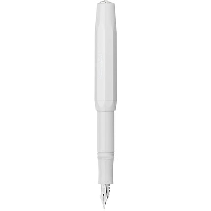 Kaweco Fountain Pen - Skyline Sport White Plastic Barrel, Extra Broad Nib | 10000934 ,