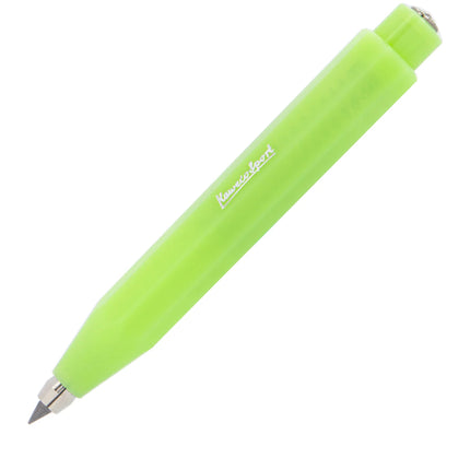 Kaweco Clutch Pencil - Frosted Sport Fine Lime Barrel 3.2mm Graphite Lead | 10001886 ,