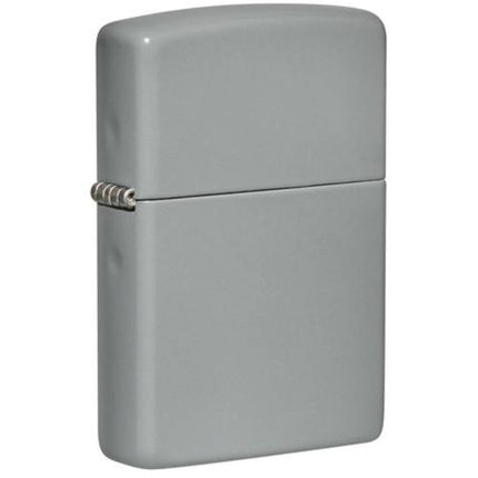 Zippo Windproof Pocket Lighter - Sleek Latest Design Classic Flat Grey Finish | 49452 ,