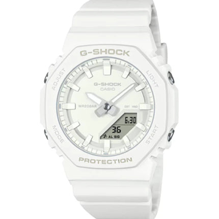 Casio Women's Watch - G-Shock White Analog-Digital Dial Resin Strap | GMAP2100-7A ,