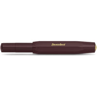 Kaweco Fountain Pen - Classic Sport Bordeaux Plastic Barrel ,
