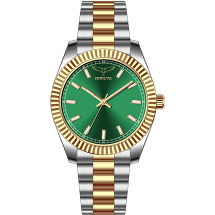 Invicta Men's Watch - Specialty I by Invicta Green Dial Two Tone Bracelet | 69012 ,