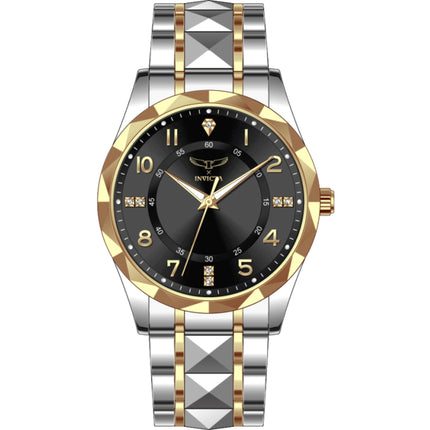 Invicta Men's Watch - Specialty I by Invicta Black Dial Two Tone Bracelet | 69024 ,
