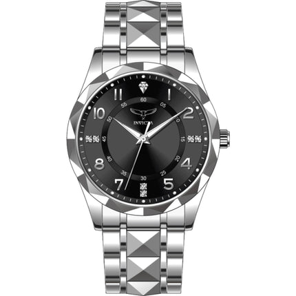 Invicta Men's Watch - Specialty I by Invicta Black Dial Silver Tone Bracelet | 69027 ,