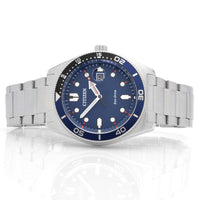 Citizen Men's Watch - Eco-Drive Power Reserve Blue Dial Silver Bracelet | AW1761-89L ,