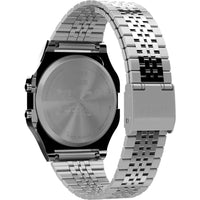 Timex Unisex Watch - T80 X Peanuts Digital Dial Silver Steel Bracelet | TW2V61300VQ ,