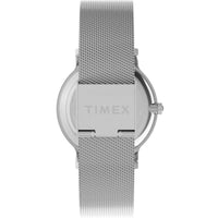 Timex Women's Watch - Transcend Quartz Silver Dial Mesh Steel Bracelet | TW2Y10200VQ ,