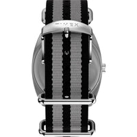 Timex Men's Watch - Q Timex Quartz Black and Grey Strap Day and Date | TW2Y34600VQ ,