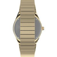 Timex Women's Watch - Q Timex Quartz Blue Lapis Lazuli Stone Dial Band | TW2V92400VQ ,