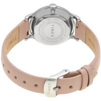 Timex Women's Watch - Transcend Quartz Crystal Silver Dial Pink Strap | TW2W46200VQ ,