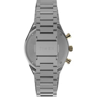 Timex Men's Watch - Q Timex Chronograph Black and Gold Dial Bracelet | TW2W64200VQ ,