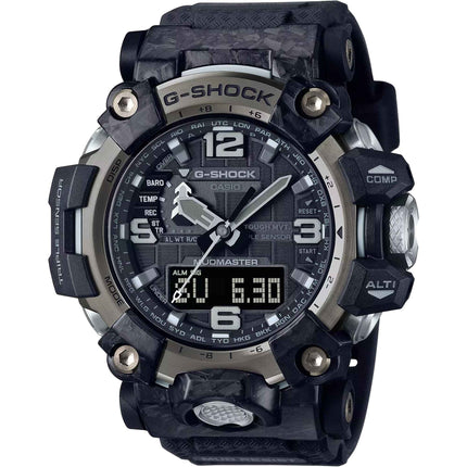 Casio Men's Watch - Compass Dark Grey and Black Ana-Digi Dial Strap | GWG-2000-1A1 ,
