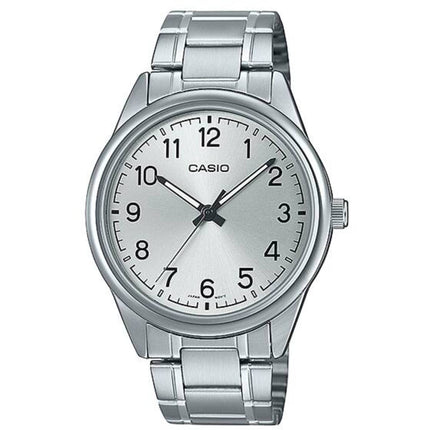 Casio Men's Watch - Silver Tone Dial Stainless Steel Bracelet | MTP-V005D-7B4UDF ,