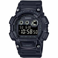 Casio Men's Watch - Dual Time Black Digital Dial Resin Strap Illuminator | W-735H-1BV ,