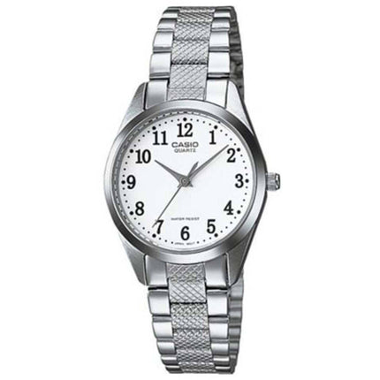 Casio Women’s Watch - Quartz White Dial Stainless Steel Bracelet | LTP-1274D-7B ,