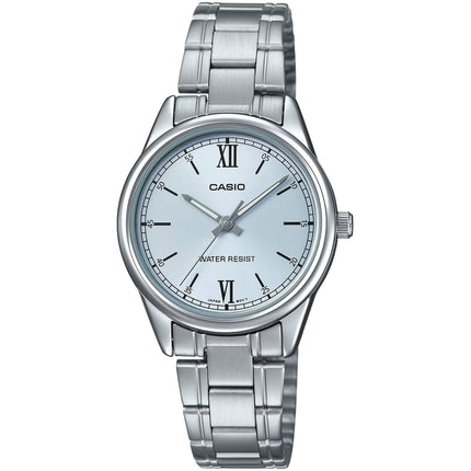 Casio Women’s Watch - Blue Dial Silver Stainless Steel Bracelet | LTP-V005D-2B3UDF ,