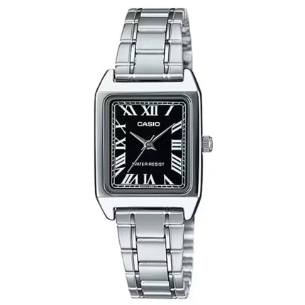 Casio Women’s Watch - Quartz Rectangular Stainless Steel Case | LTP-V007D-1BUDF ,