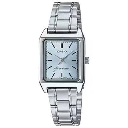 Casio Women’s Watch - Light Blue Dial Stainless Steel Bracelet | LTP-V007D-2EUDF ,