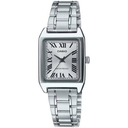 Casio Women’s Watch - Quartz Silver Tone Dial Steel Bracelet | LTP-V007D-7BUDF ,