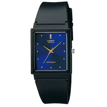 Casio Women's Watch - Quartz Resin Glass Blue Dial Black Resin Strap | MQ-38-2A ,