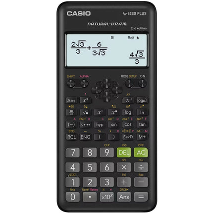 Casio Scientific Calculator - 2nd Edition Natural Textbook Display | FX-82ESPLUS-2 ,