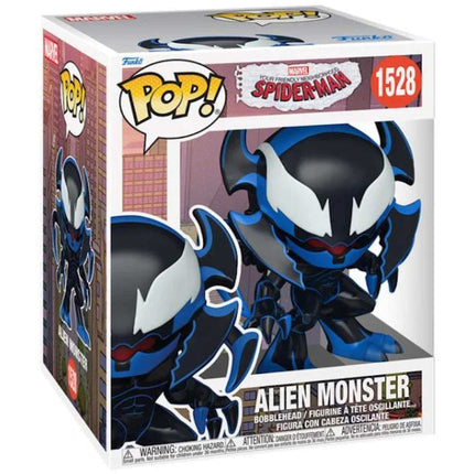 Funko Vinyl Figure - Pop! Spider-Man Alien Monster 6-Inch BobbleHead | FU75873-EE ,