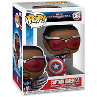 Funko Vinyl Figure - Pop! Assorted Marvel Captain America, Pack of 6 | FU83052A-6-EE ,