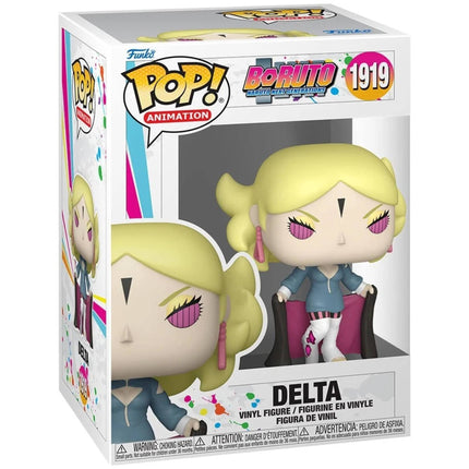 Funko Vinyl Figure - Pop! Animation Boruto Delta in Bold Colors Durable | FU83708-EE ,