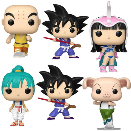 Funko Vinyl Figure - Pop! Assorted Dragon Ball 3.75 inches, Set of 6 | FU83952A-6-EE ,