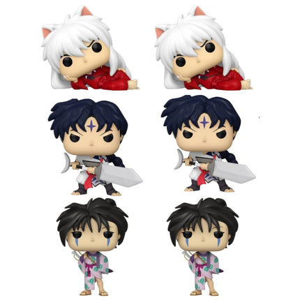 Funko Vinyl Figure - Pop! Assorted InuYasha 3.75 inches, Pack of 6 | FU83953A-6-EE ,
