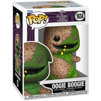 Funko Vinyl Figure - Pop! Patchwork Stitched-Style Design Oogie Boogie | FU86148-EE ,