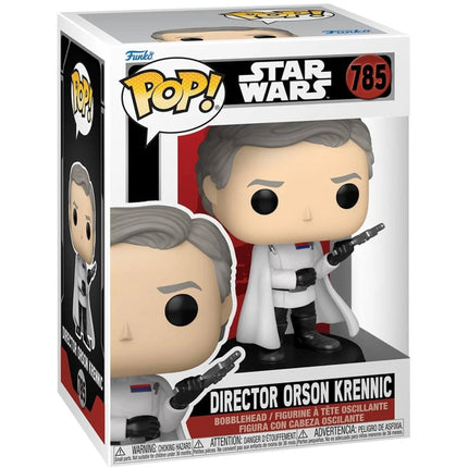 Funko Vinyl Figure - Pop! Star Wars Director Orson Krennic Bobblehead | FU86585-EE ,