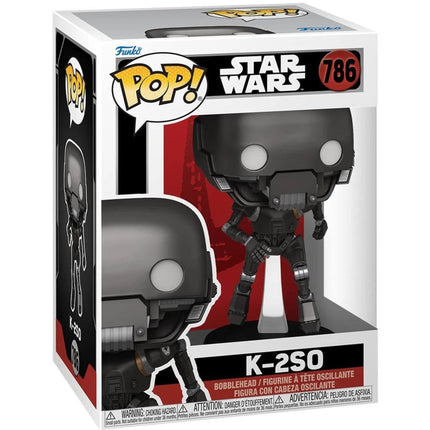 Funko Vinyl Figure - Pop! Star Wars K-2SO Bobblehead Approx. 3.75 inch | FU86906-EE ,