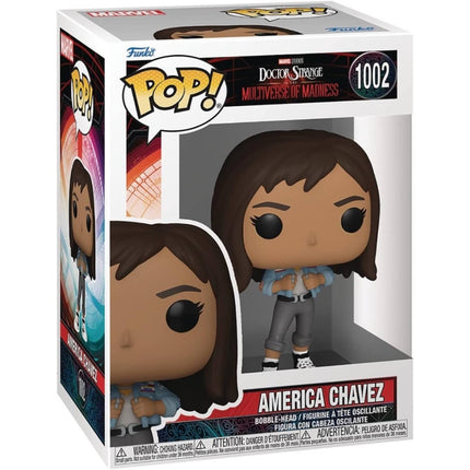 Funko Vinyl Figure - Pop! Marvel Studios America Chavez Bobblehead Durable | POP1002 ,
