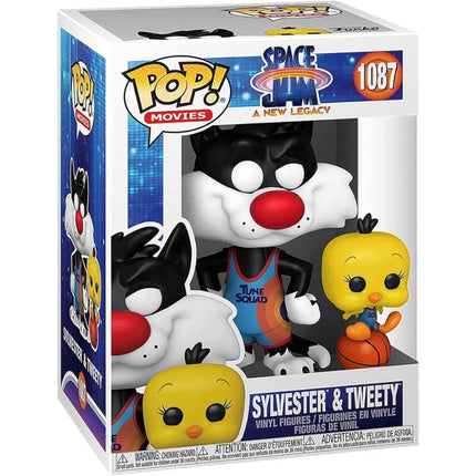 Funko Vinyl Figure - Pop! Space Jam A New Legacy Sylvester and Tweetys | POP1087 ,