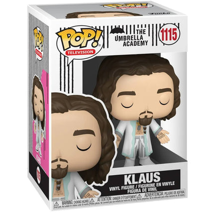 Funko Figure - Pop! The Umbrella Academy Klaus in White Robe Collectible | POP1115 ,