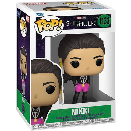 Funko Figure - Pop! Marvel Studios She-Hulk Nikki Bobblehead Collectible | POP1133 ,