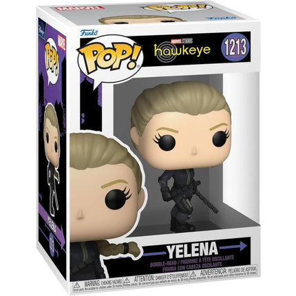 Funko Figure - Pop! Marvel Studios Hawkeye Yelena Bobble Head Collectible | POP1213 ,