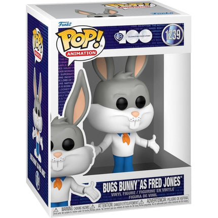 Funko Vinyl Figure - Pop! Animation Every Story Bugs Bunny as Fred Jones | POP1239 ,
