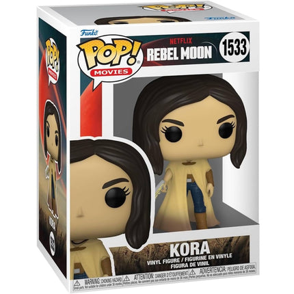 Funko Figure - Pop! Netflix Rebel Moon Kora in Warrior Outfit Collectible | POP1533 ,