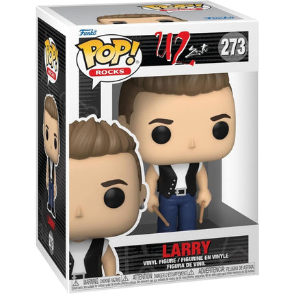 Funko Vinyl Figure - Pop! Rocks U2 Zoo TV Larry Mullen Jr. High-Quality | POP273 ,