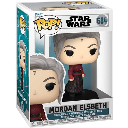 Funko Vinyl Figure - Pop! Star Wars Morgan Elsbeth Bobble Head Collectible | POP684 ,