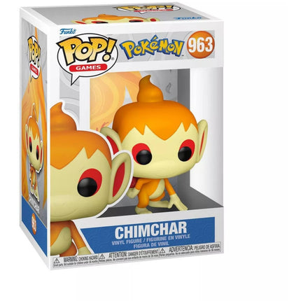 Funko Vinyl Figure - Pop! Games Pokémon Chimchar with Flame Tail Collectible | POP963 ,