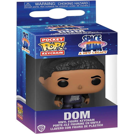 Funko Keychain - Funko Pop! Official Space Jam: A New Legacy Dom Figure | POPDOM ,
