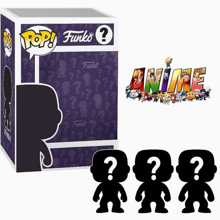 Funko Vinyl Figures - Surprise Mystery Anime 4-inch Pop!, Pack of 3 | POPMYST-ANIME-3 ,